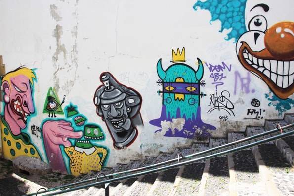ポルトガル・リスボンのストリートアート・グラフィック
