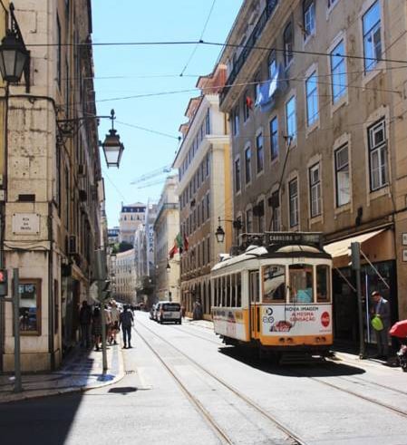 ポルトガル・リスボンのトラム